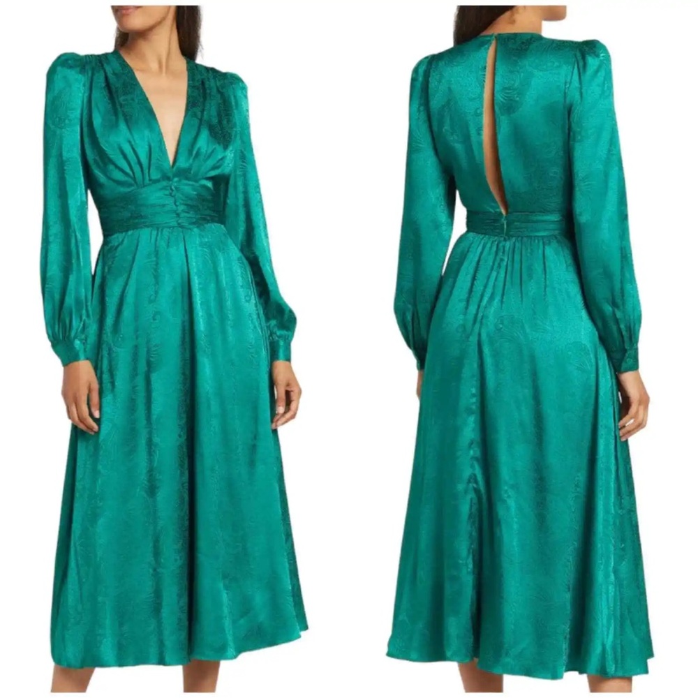 Ronny Kobo Small Green Formal Dress